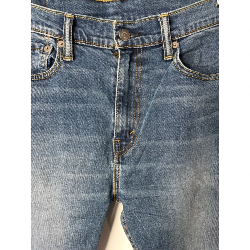 Levis 510 Skinny Jeans Mens 33x32 Medium Wash Blue Stretch Denim Classic USA